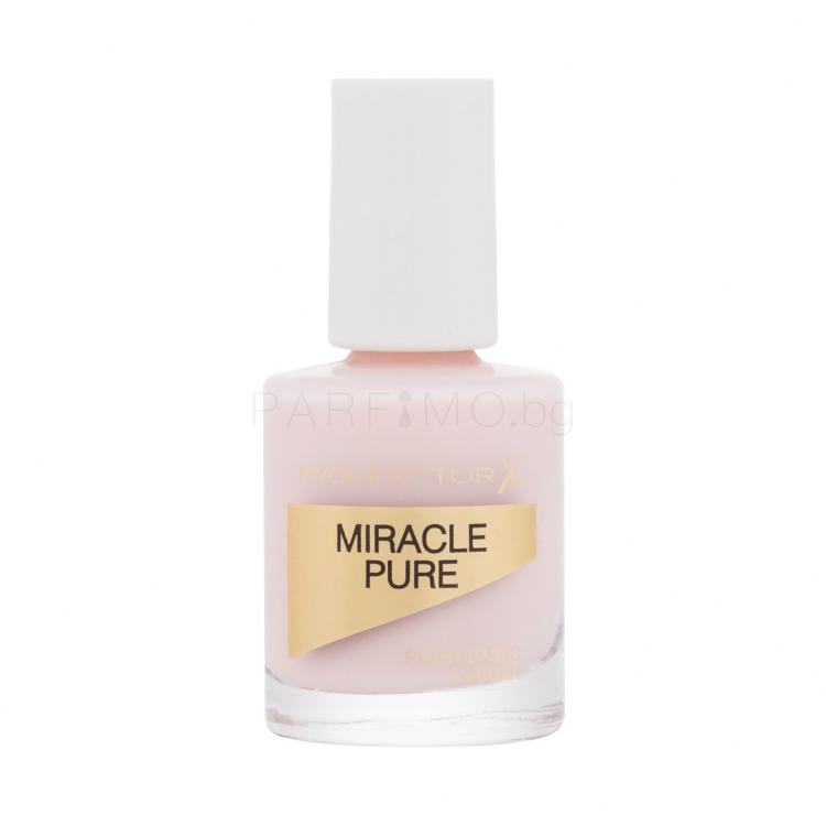 Max Factor Miracle Pure Лак за нокти за жени 12 ml Нюанс 205 Nude Rose