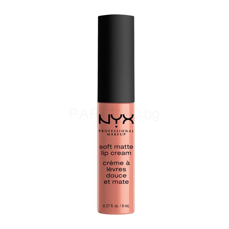 NYX Professional Makeup Soft Matte Lip Cream Червило за жени 8 ml Нюанс 02 Stockholm