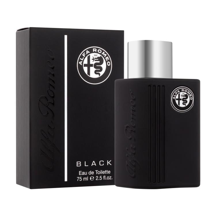 Alfa Romeo Black Eau de Toilette за мъже 75 ml