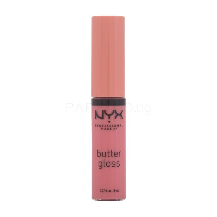 NYX Professional Makeup Butter Gloss Блясък за устни за жени 8 ml Нюанс 05 Creme Brulee