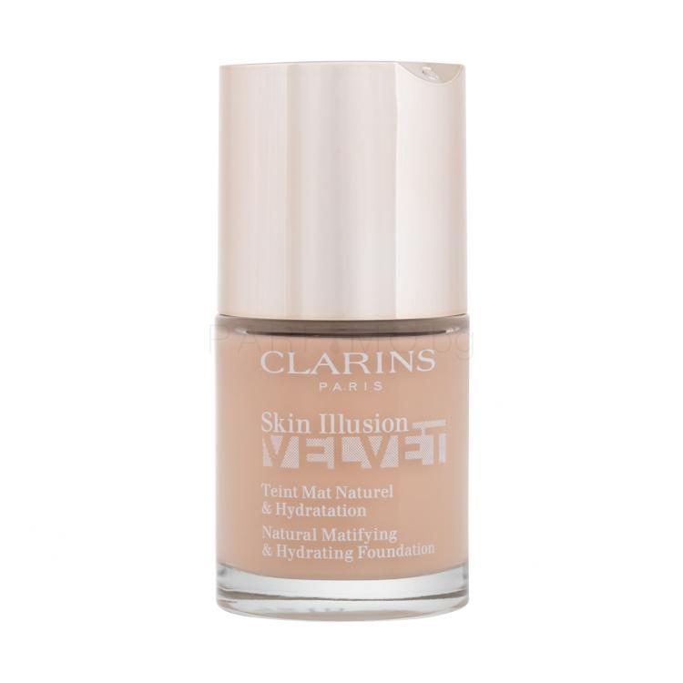 Clarins Skin Illusion Velvet Фон дьо тен за жени 30 ml Нюанс 107C
