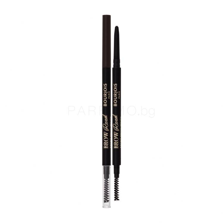 BOURJOIS Paris Brow Reveal Micro Brow Pencil Молив за вежди за жени 0,35 g Нюанс 003 Dark Brown