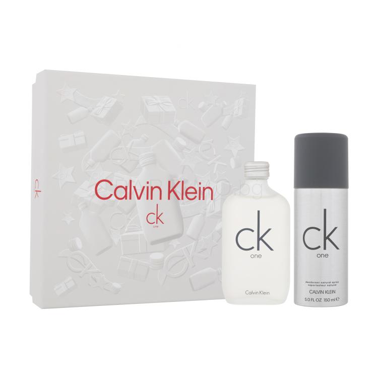 Calvin Klein CK One Подаръчен комплект EDT 100 ml + дезодорант 150 ml