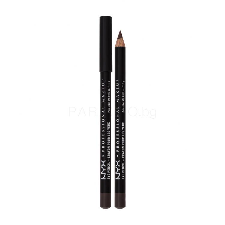 NYX Professional Makeup Slim Eye Pencil Молив за очи за жени 1 g Нюанс 914 Medium Brown