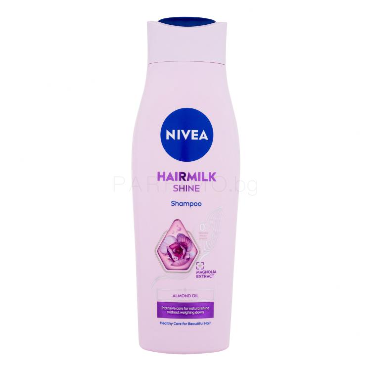 Nivea Hairmilk Shine Шампоан за жени 250 ml