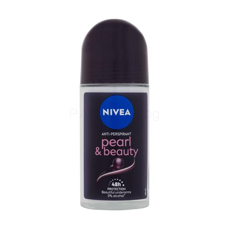 Nivea Pearl &amp; Beauty Black 48H Антиперспирант за жени 50 ml