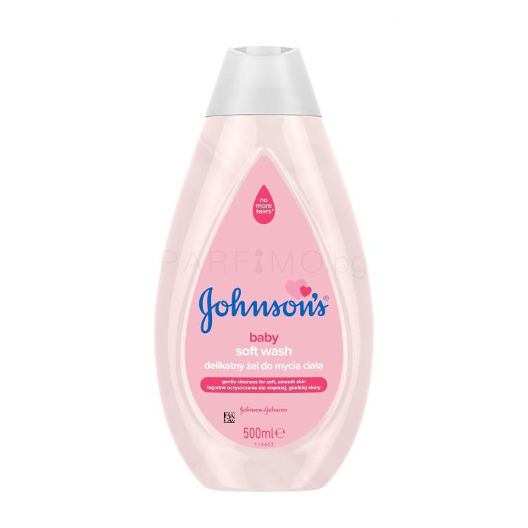 Johnson´s Baby Soft Wash Душ гел за деца 500 ml