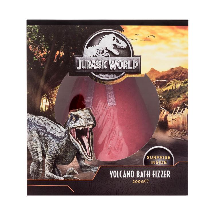 Universal Jurassic World Volcano Bath Fizzer Бомбичка за вана за деца 200 гр