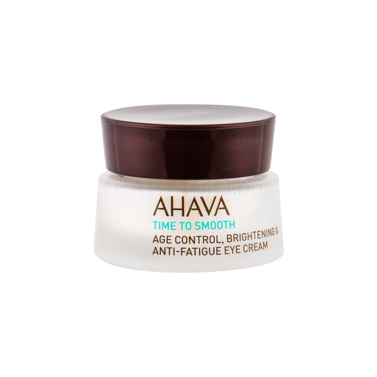 AHAVA Time To Smooth Age Control, Brightening &amp; Anti-Fatigue Eye Cream Околоочен крем за жени 15 ml ТЕСТЕР