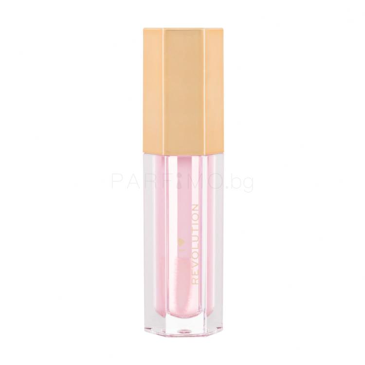 I Heart Revolution Honey Bear Lip Oil Масло за устни за жени 4 ml Нюанс Rose