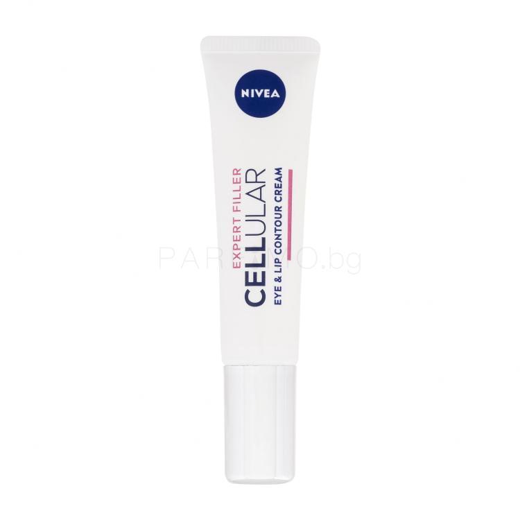 Nivea Cellular Expert Filler Eye &amp; Lip Contour Cream Околоочен крем за жени 15 ml