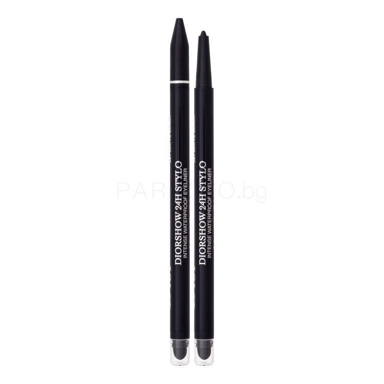 Dior Diorshow 24H Stylo Молив за очи за жени 0,2 g Нюанс 091 Matte Black