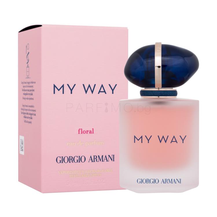 Giorgio Armani My Way Floral Eau de Parfum за жени Зареждаем 50 ml