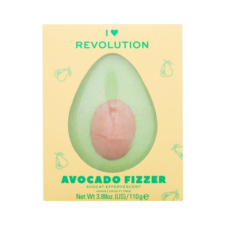 I Heart Revolution Tasty Avocado Бомбичка за вана за жени 110 гр