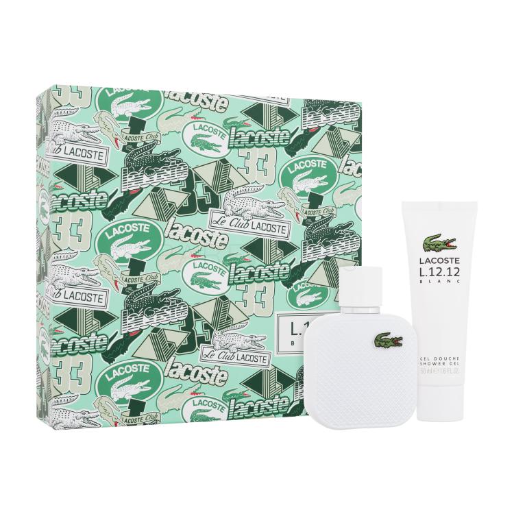 Lacoste L.12.12 Blanc SET2 Подаръчен комплект EDT 50 ml + душ гел 50 ml