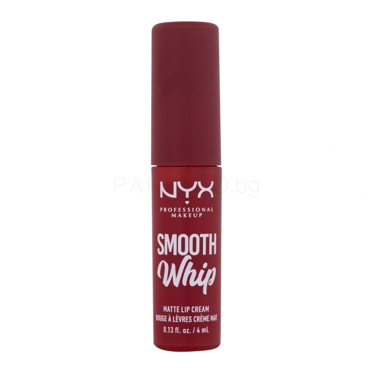 NYX Professional Makeup Smooth Whip Matte Lip Cream Червило за жени 4 ml Нюанс 05 Parfait