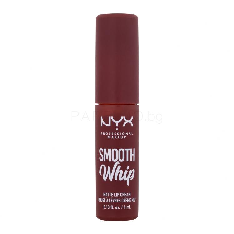 NYX Professional Makeup Smooth Whip Matte Lip Cream Червило за жени 4 ml Нюанс 06 Faux Fur