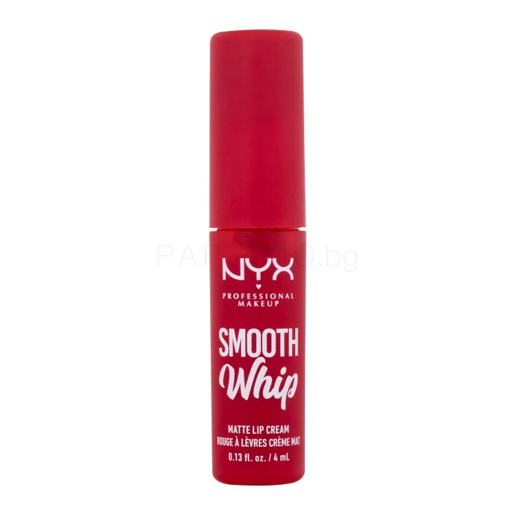 NYX Professional Makeup Smooth Whip Matte Lip Cream Червило за жени 4 ml Нюанс 13 Cherry Creme