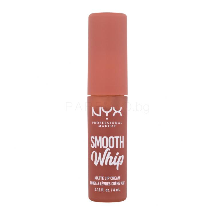 NYX Professional Makeup Smooth Whip Matte Lip Cream Червило за жени 4 ml Нюанс 23 Laundry Day