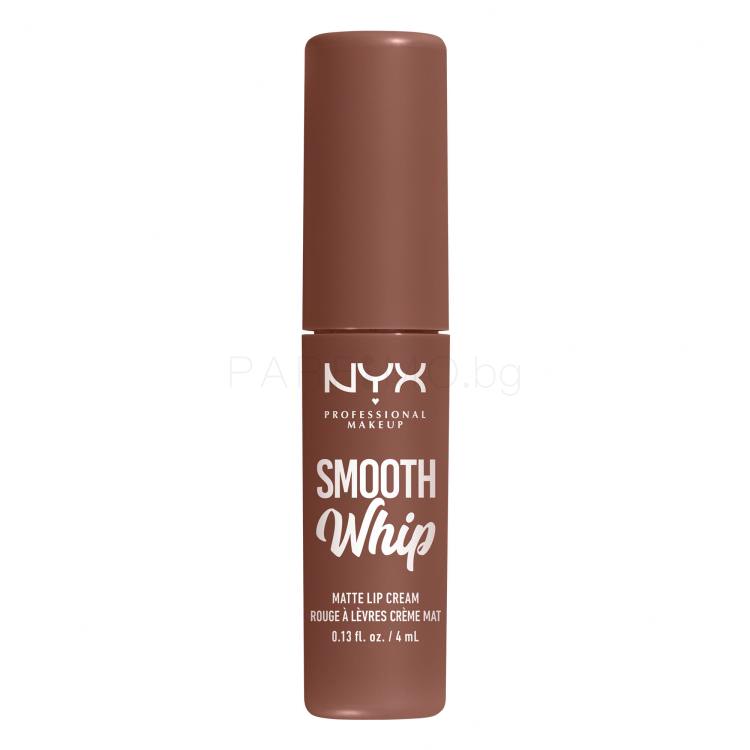 NYX Professional Makeup Smooth Whip Matte Lip Cream Червило за жени 4 ml Нюанс 24 Memory Foam