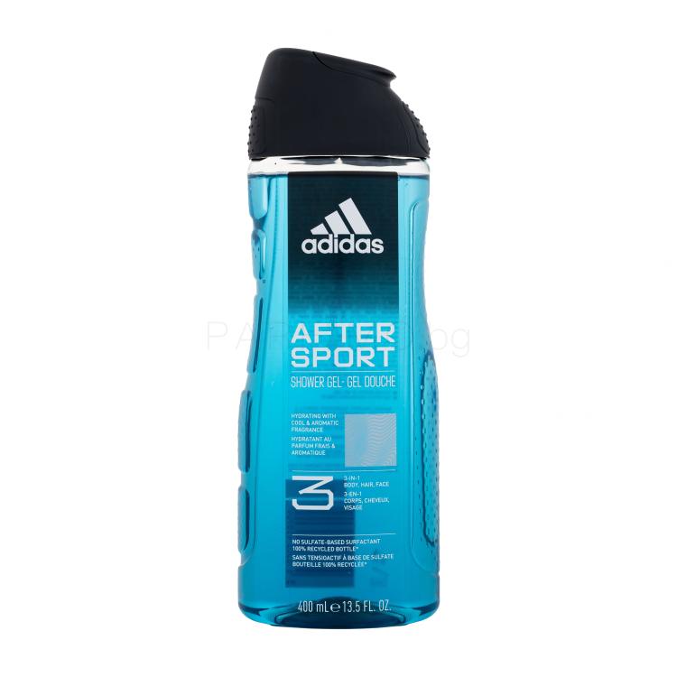 Adidas After Sport Shower Gel 3-In-1 Душ гел за мъже 400 ml