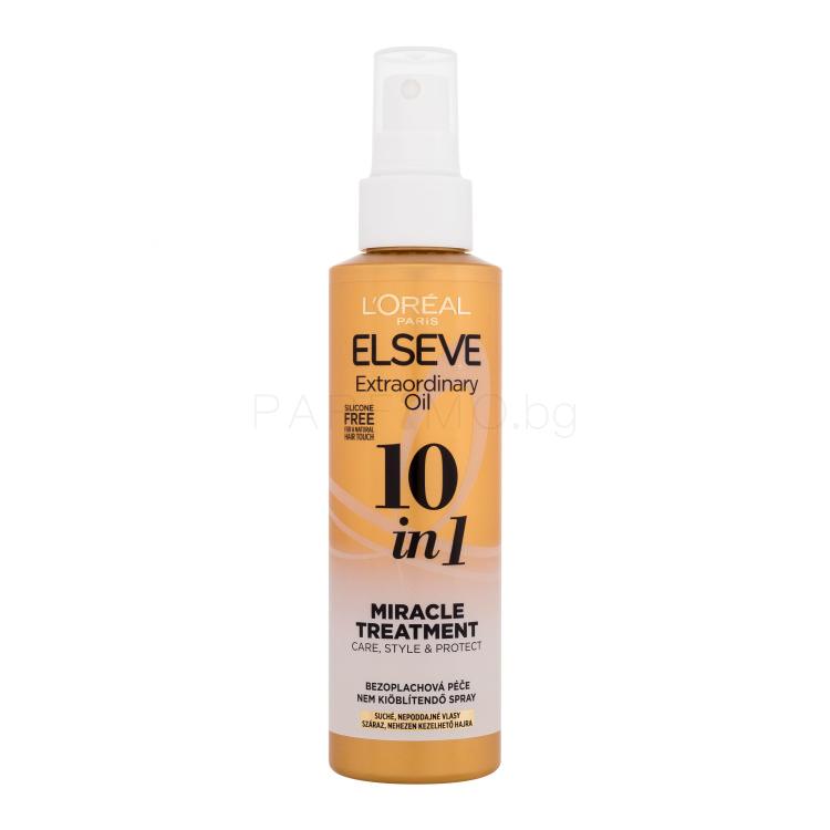 L&#039;Oréal Paris Elseve Extraordinary Oil 10in1 Miracle Treatment Масла за коса за жени 150 ml