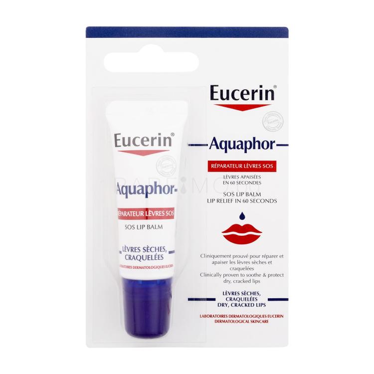Eucerin Aquaphor SOS Lip Balm Балсам за устни за жени 10 ml