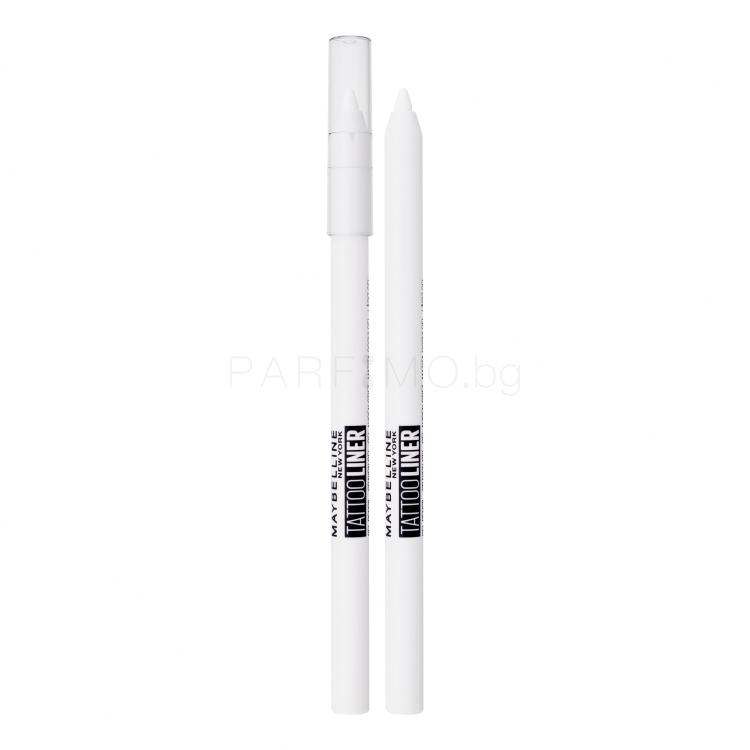 Maybelline Tattoo Liner Молив за очи за жени 1,3 g Нюанс 970 Polished White