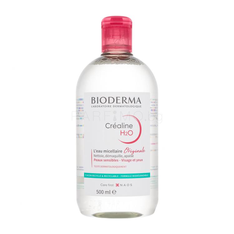 BIODERMA Créaline H₂O Мицеларна вода за жени 500 ml