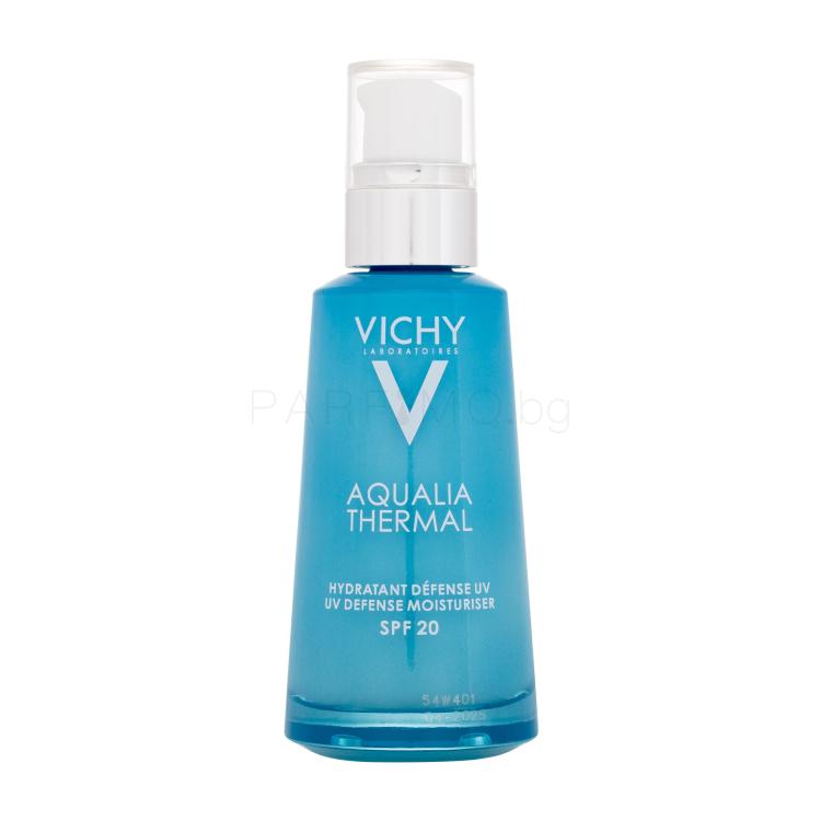 Vichy Aqualia Thermal UV Defense Moisturiser Sunscreen SPF20 Дневен крем за лице за жени 50 ml