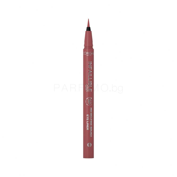 L&#039;Oréal Paris Infaillible Grip 36H Micro-Fine Brush Eye Liner Очна линия за жени 0,4 гр Нюанс 03 Ancient Rose