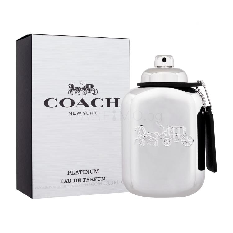 Coach Coach Platinum Eau de Parfum за мъже 100 ml