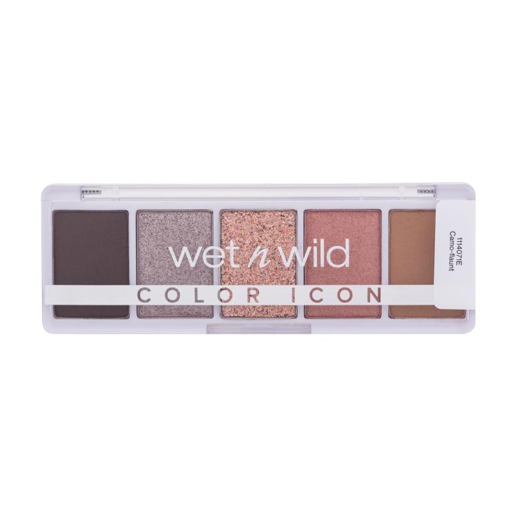 Wet n Wild Color Icon 5 Pan Palette Сенки за очи за жени 6 гр Нюанс Camo-flaunt