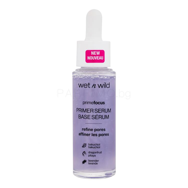 Wet n Wild Prime Focus Primer Serum Refine Pores Основа за грим за жени 30 ml