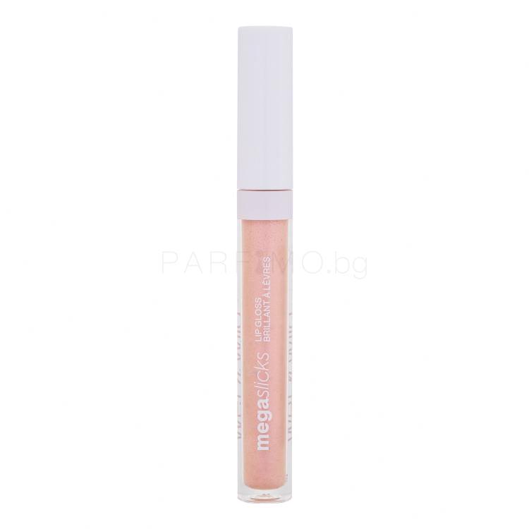 Wet n Wild MegaSlicks Lip Gloss Блясък за устни за жени 2,3 ml Нюанс Pink Champagne Please