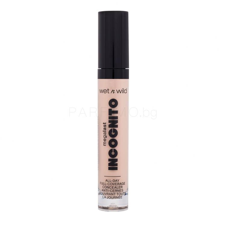 Wet n Wild MegaLast Incognito All-Day Full Coverage Concealer Коректор за жени 5,5 ml Нюанс Light Beige