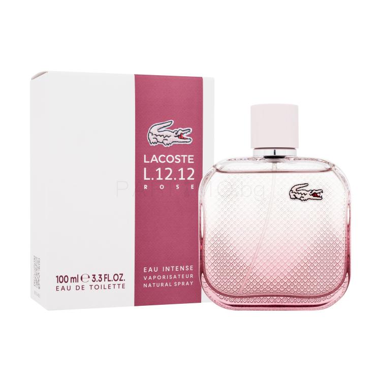 Lacoste L.12.12 Rose Eau Intense Eau de Toilette за жени 100 ml