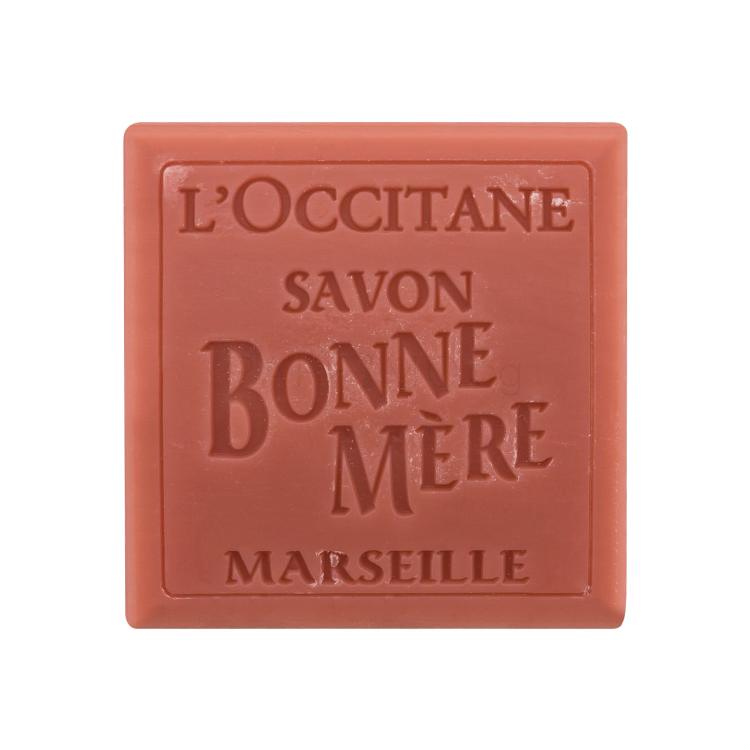 L&#039;Occitane Bonne Mère Soap Rhubarb &amp; Basil Твърд сапун за жени 100 гр