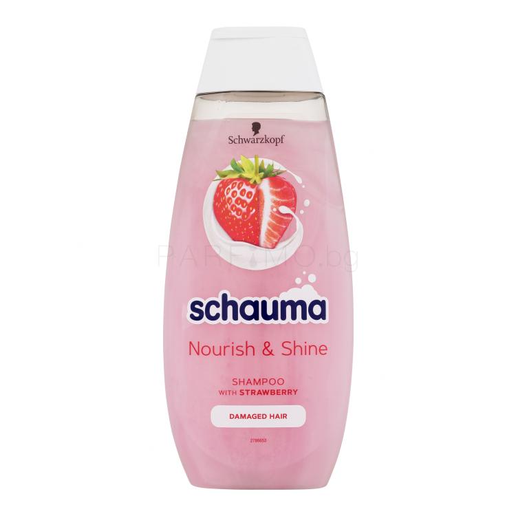 Schwarzkopf Schauma Nourish &amp; Shine Shampoo Шампоан за жени 400 ml