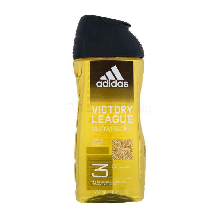 Adidas Victory League Shower Gel 3-In-1 Душ гел за мъже 250 ml