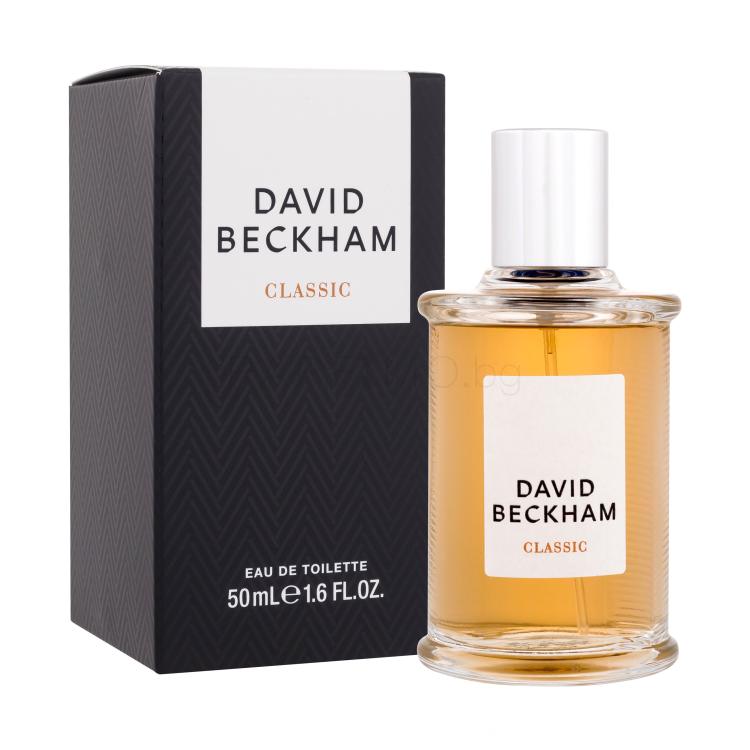 David Beckham Classic Eau de Toilette за мъже 50 ml