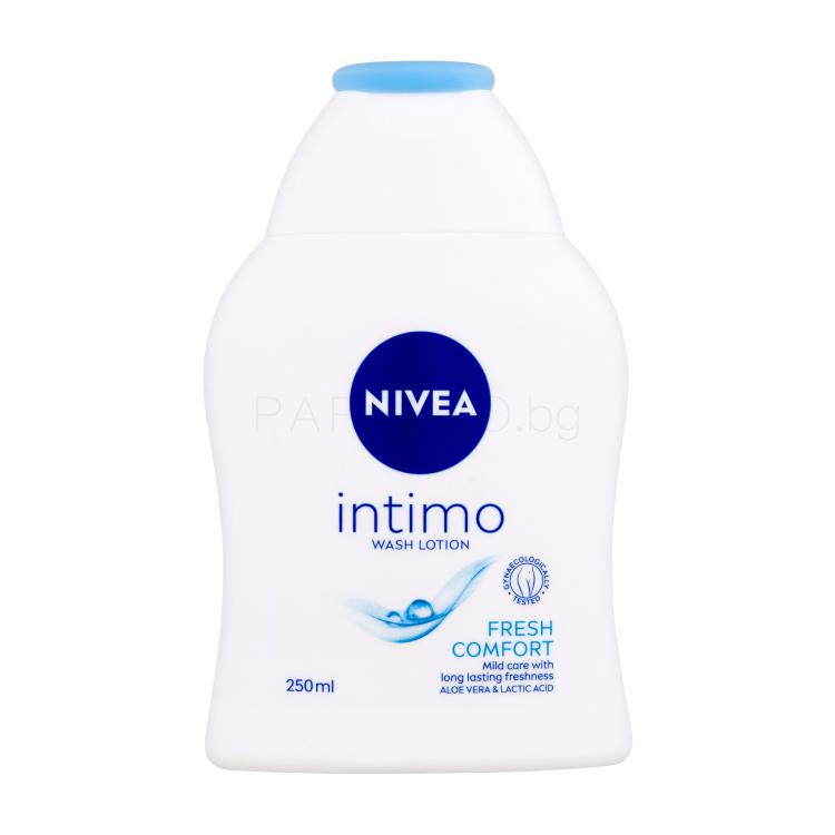 Nivea Intimo Wash Lotion Fresh Comfort Интимна козметика за жени 250 ml