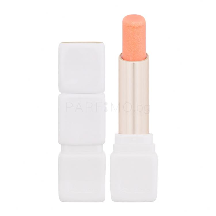 Guerlain KissKiss Roselip Червило за жени 2,8 g Нюанс R347 Peach Sunrise