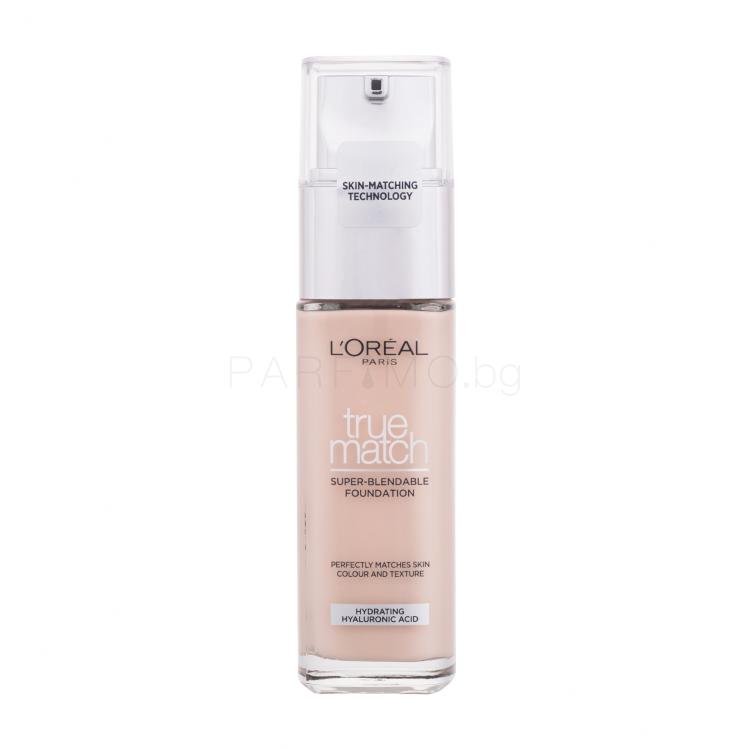 L&#039;Oréal Paris True Match Super-Blendable Foundation Фон дьо тен за жени 30 ml Нюанс 0.5N Porcelain