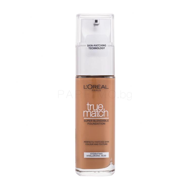 L&#039;Oréal Paris True Match Super-Blendable Foundation Фон дьо тен за жени 30 ml Нюанс 7.5D Golden Chestnut