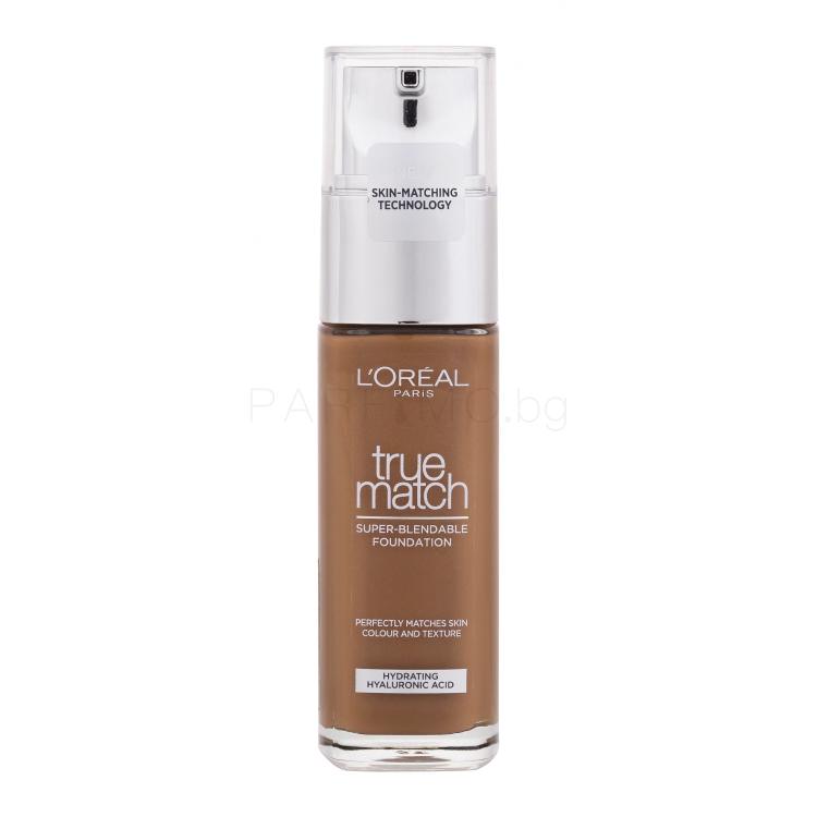 L&#039;Oréal Paris True Match Super-Blendable Foundation Фон дьо тен за жени 30 ml Нюанс 8.5N Pecan