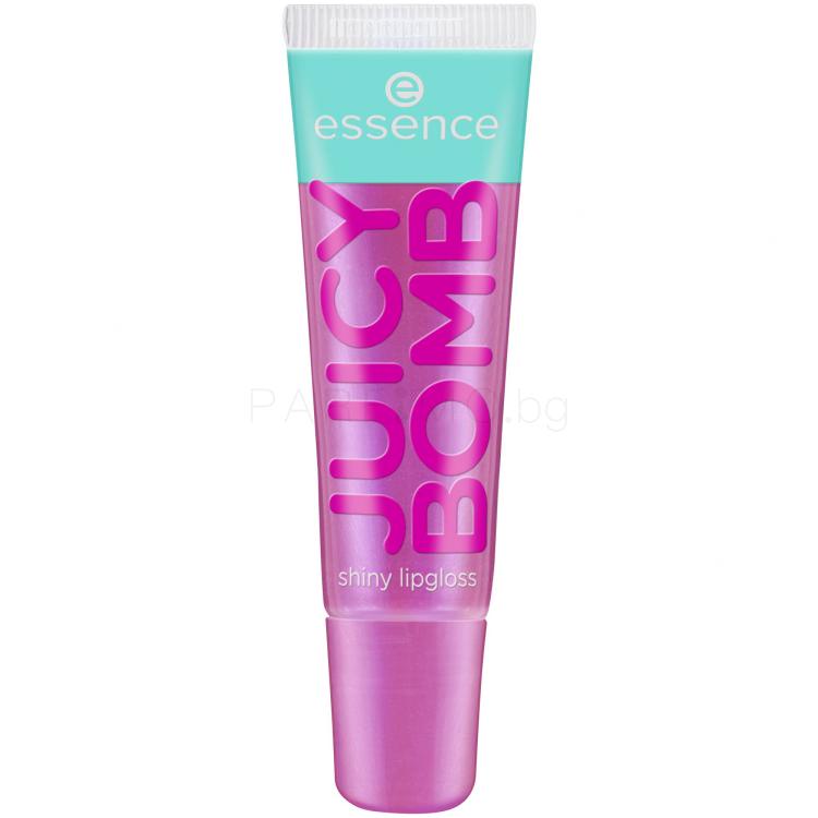 Essence Juicy Bomb Shiny Lipgloss Блясък за устни за жени 10 ml Нюанс 105 Bouncy Bubblegum