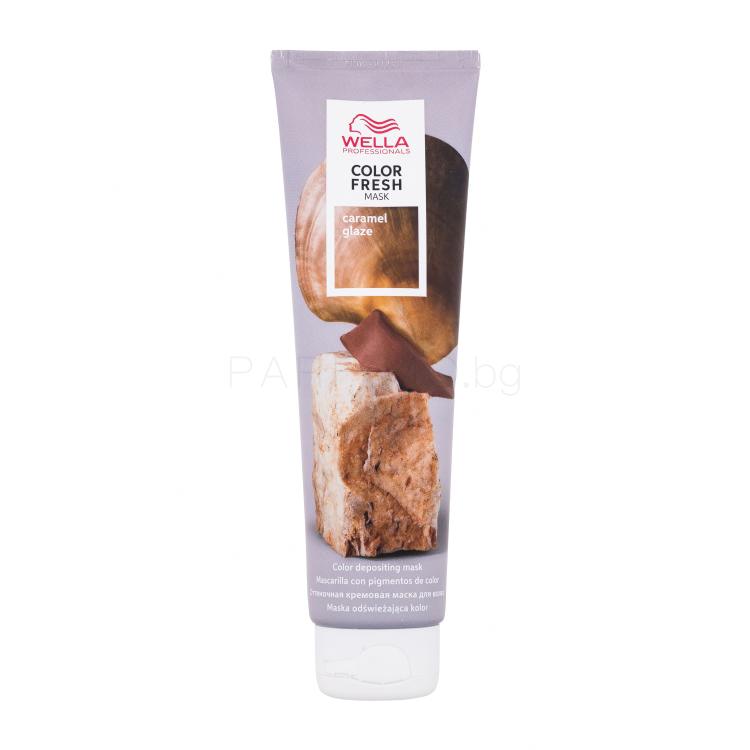 Wella Professionals Color Fresh Mask Боя за коса за жени 150 ml Нюанс Caramel Glaze
