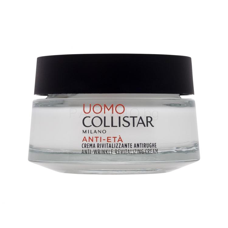 Collistar Uomo Anti-Wrinkle Revitalizing Cream Дневен крем за лице за мъже 50 ml