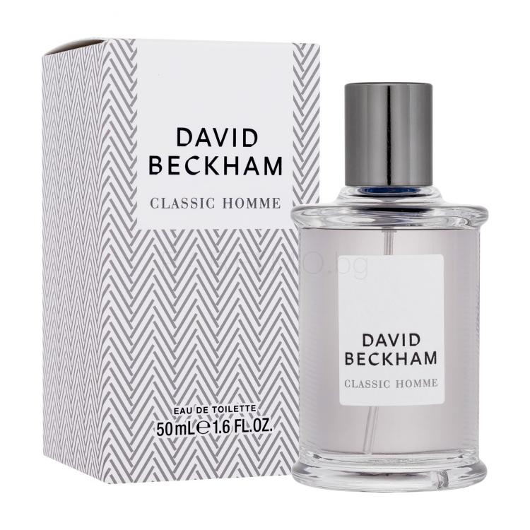 David Beckham Classic Homme Eau de Toilette за мъже 50 ml